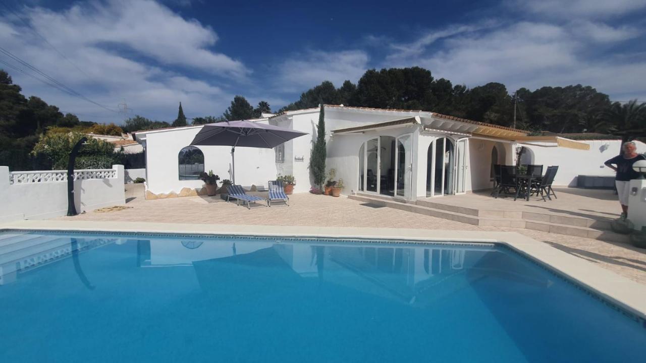 Cheerful 2-Bedroom Villa With Private Pool Calpe Zewnętrze zdjęcie
