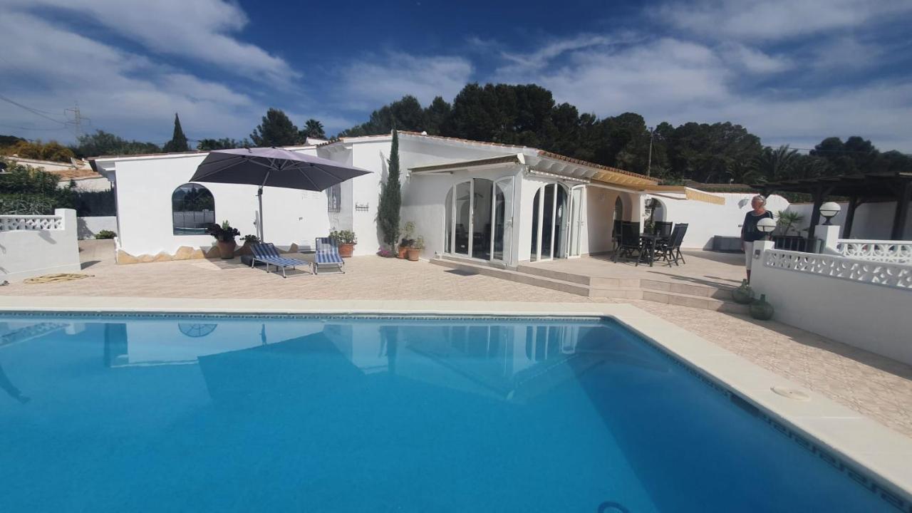 Cheerful 2-Bedroom Villa With Private Pool Calpe Zewnętrze zdjęcie